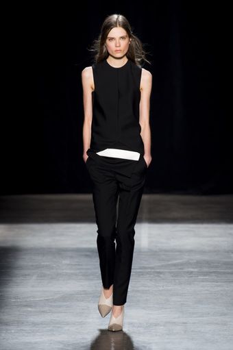 Narciso Rodriguez Fall 2013 Runway Look 1 - Lyst