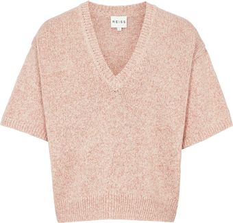 Reiss Reb V Neck Sweatshirt - Lyst