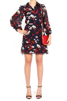 Alice + Olivia Rebekah Blouson Dress in Falling Daisy Print - Lyst