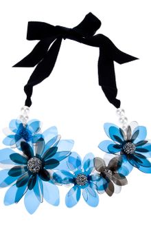 Lanvin Flower Necklace - Lyst