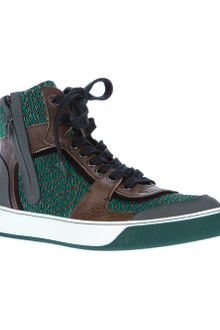 Lanvin Hightop Trainer - Lyst