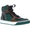 Lanvin Hightop Trainer in Green for Men (khaki) - Lyst