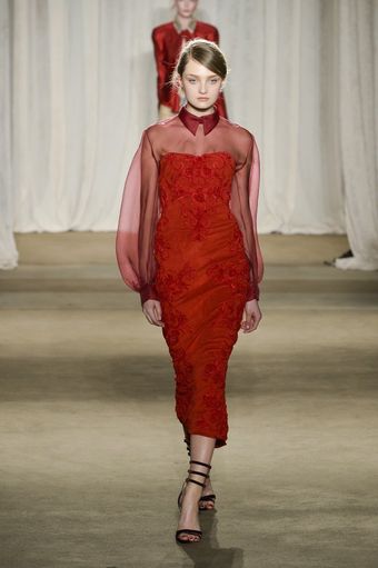 Marchesa Fall 2013 Runway Look 2 - Lyst