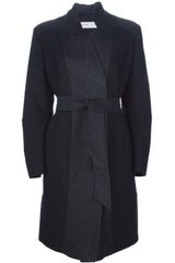 See By Chloé Contrast Collar Coat