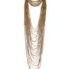 Topshop Mega Seedbead Necklace in Gold - Lyst