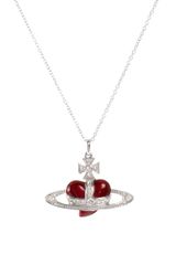 Vivienne Westwood Diamante Heart Pendant