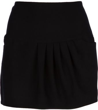 Avhash by Anne Valérie Hash Draped Mini Skirt - Lyst