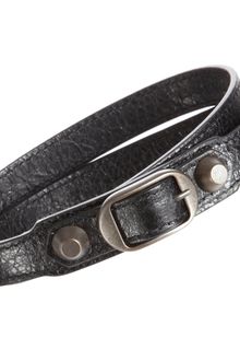 Balenciaga Arena Classic Double Tour Bracelet - Lyst