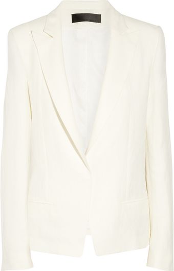 Haider Ackermann Linen and Silk-Blend Blazer - Lyst