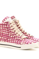 Marc By Marc Jacobs Mylo Print Hightop Sneakers