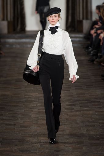 Ralph Lauren Fall 2013 Runway Look 1 - Lyst