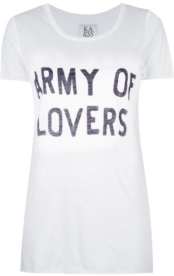 Zoe Karssen Printed T-Shirt - Lyst