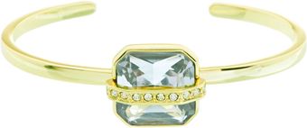 Karen Millen Square Jewel Cuff - Lyst