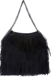 Stella McCartney Falabella Fringe Bag - Lyst