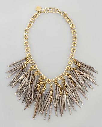 Ashley Pittman Dark Quillbead Necklace - Lyst