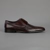 Dolce & Gabbana Perforated Laceup Shoe in Brown for Men - Lyst