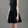 Versace Skater Dress in Black - Lyst
