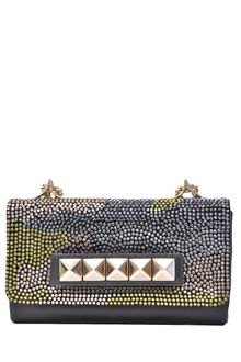 Valentino Va Va Voom Clutch with Crystals - Lyst