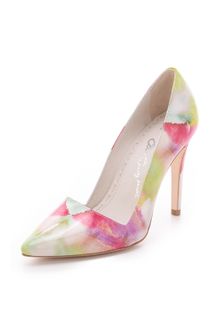 Alice + Olivia Dina Watercolor Pumps - Lyst