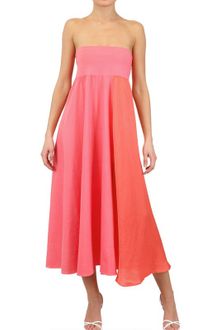 Antonio Marras Cotton Voile and Jersey Long Skirt-Dress - Lyst