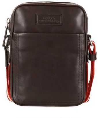 Bally Leather Report Crossbody Bag - Lyst