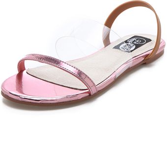 Cheap Monday Savior Flat Sandals - Lyst