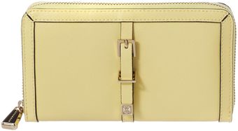 Coccinelle Buckle Ziparound Purse - Lyst
