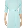 Diane Von Furstenberg Silk Crepe Dress in Blue - Lyst