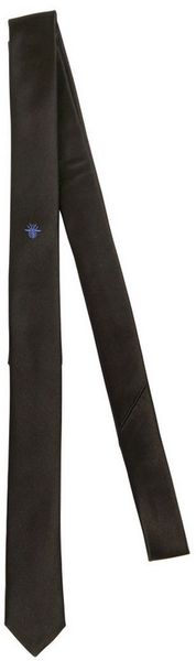 Dior Homme 4cm Bee Silk Satin Tie - Lyst