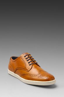 Fred Perry Patton Leather Brogues - Lyst