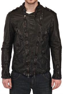 Giorgio Brato Vegetable Treated Nappa Leather Jacket - Lyst