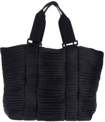 Issey Miyake Textured Tote - Lyst
