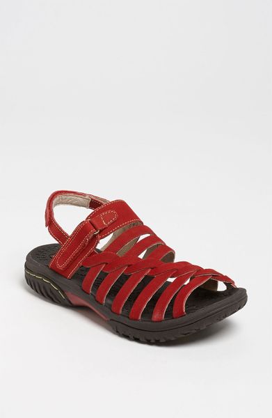 Jambu Holly Sandal in Red | Lyst