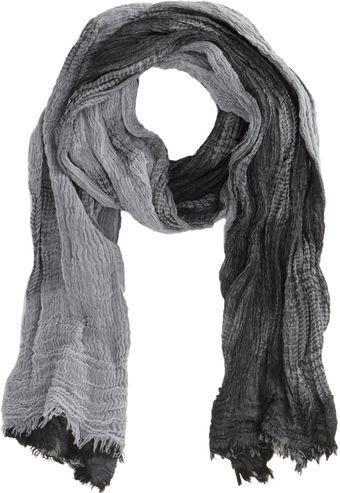 John Varvatos Double Faded Glen Plaid Scarf - Lyst