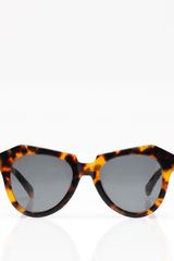 Karen Walker Oversized Sunglasses