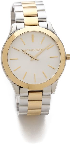 Michael Kors Slim Runway Watch - Lyst