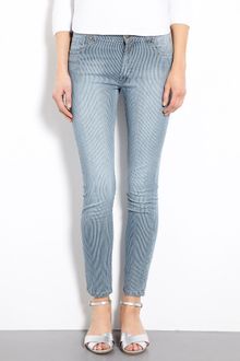 Paul & Joe Sister Donut Self Stripe Rolled Denim Jeans - Lyst