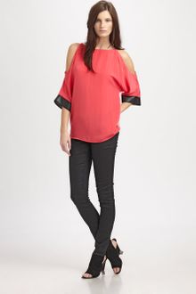 Sachin & Babi Irylianna Open Shoulder Top - Lyst