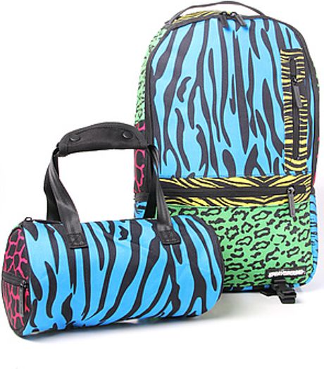 Sprayground The Wild Deluxe Mini Duffle Backpack in Multicolor for Men (multi) | Lyst