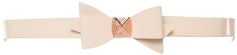 Ted Baker Bow Skinny Belt - Lyst