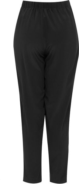 topshop joggers black