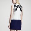 10 Crosby By Derek Lam Colorblock Silk Dress in Blue (twilight cmb/ blk) - Lyst