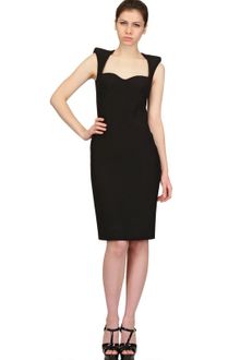 Alexander McQueen Leaf Viscose Crepe Dress - Lyst