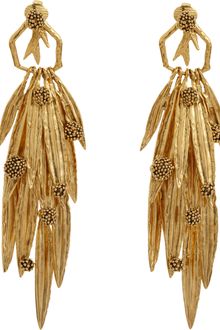 Aurelie Bidermann Surfing Mimosa Drop Earrings - Lyst