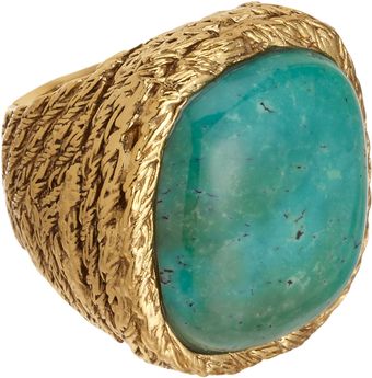 Aurelie Bidermann Turquoise Miki Ring - Lyst