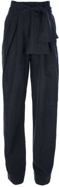 Balenciaga High Waisted Trouser - Lyst