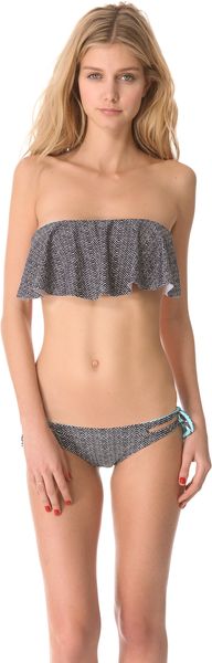 Basta Surf  Onfre Reversible Bikini Top - Lyst