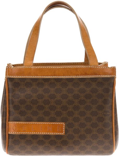 celine brown handbag  