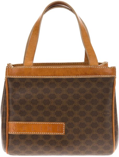 Monogram Tote Bags: Celine Brown Monogram Handbags  