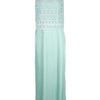 Ermanno Scervino Pleated Maxi Dress in Green - Lyst